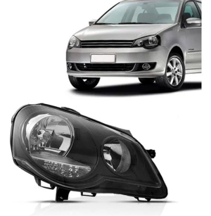 Farol Polo 2007 08 09 10 11 2012 Máscara Negra Elétrico