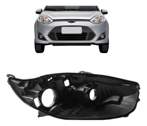 Carcaça Farol Dianteiro Ford Fiesta 2010 2011 2012
