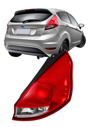 Lanterna Traseira Fiesta Mexicano Hatch 2011 A 2013 Depo Dir