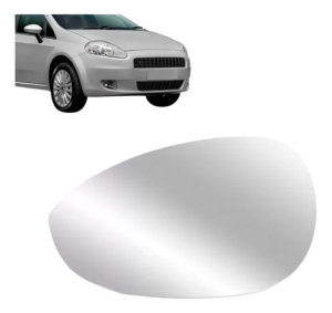 Lente Retrovisor Punto 2007 08 09 10 11 12 13 14 15 16 2017