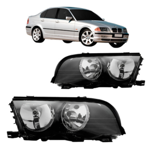 Farol Bmw S3 1998 1999 2000 2001 Regulagem Elétrica