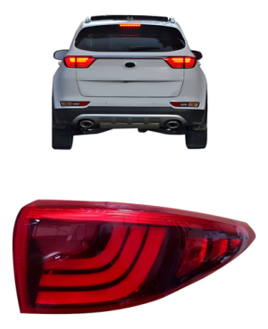 Lanterna Sportage 2017 2018 2019 Canto Com Led Tyc Direito