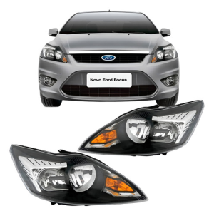 Farol Ford Focus 2009 2010 2011 2012 Mascara Negra