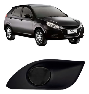 Moldura Milha Jac J3 2011 A 2013 S/ Furo