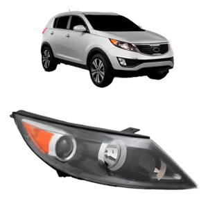 Farol Sportage 2011 2012 2013 2014 C/pisca Âmbar C/ Garanti