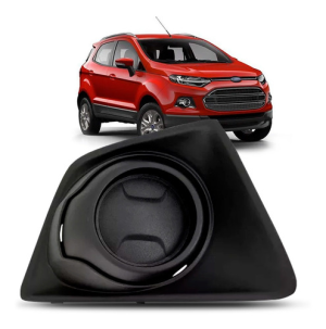 Moldura Milha Auxiliar Ecosport 2013 14 15 16 2017 Sem Furo