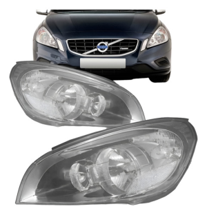 Farol Volvo V60 2011 2012 2013 Eletrico Com Led