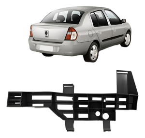 Alma Parachoque Traseiro Clio Sedan 2006 A 2012 Lateral