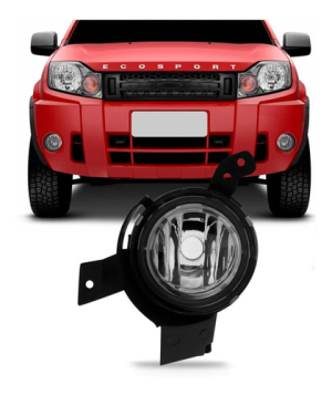 Farol Milha Auxiliar Ecosport 2008 A 2012 Fiesta 08 A 2010