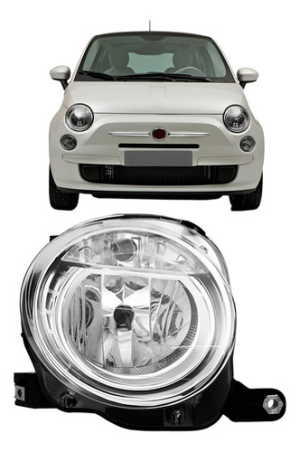 Farol Fiat 500 Elétrico Superior 2008 A 2012