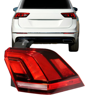 Lanterna Traseira Tiguan 2016 2017 2018 2019 Canto Com Led