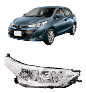 Farol Para Toyota Yaris 2018 2019 2020 Cromado