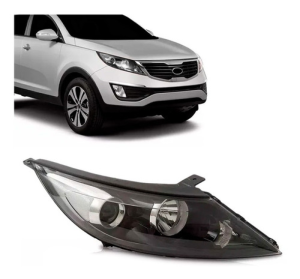 Farol Kia Sportage 2011 2012 2013 Sem Led Modelo Original