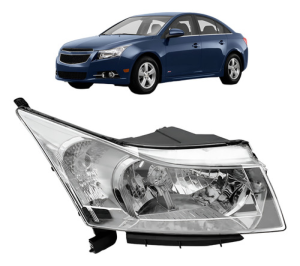 Farol Cruze 2015 E 2016 Manual Cromado
