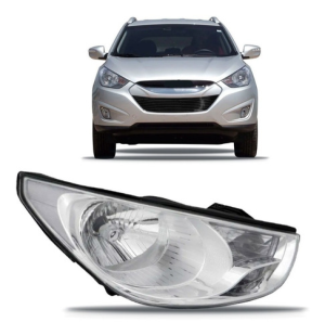 Farol Ix35 2010 A 2013 Cromado