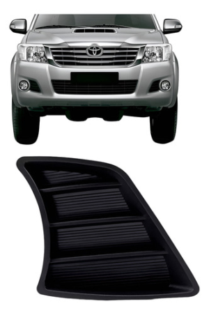 Moldura Farol Milha Hilux 2012 2013 2014