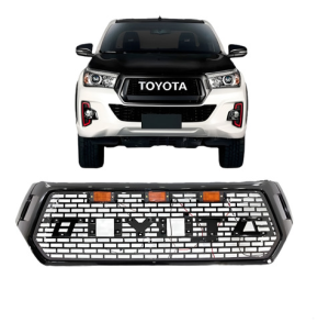 Grade Para Pickup Hilux 2018 2019 2020 Com Leds
