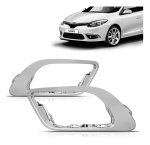 Aro Moldura Milha Fluence 2014 2015 2016 2017 2018 Cromado