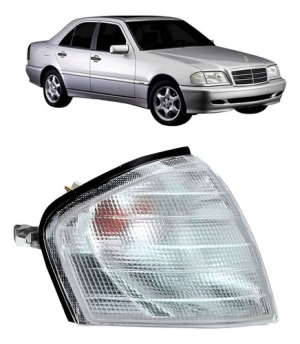 Lanterna Dianteira Mercedes C220 1994 A 00 Cristal Promoçã