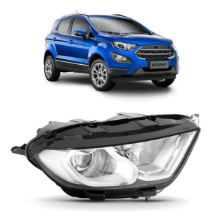 Farol Ecosport 2018 2019 2020 Manual Com Led