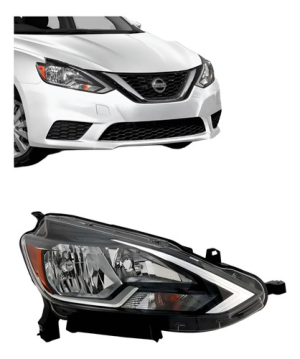 Farol Nissan Sentra 2017 2018 Manual Sem Projetor Tyc Ld