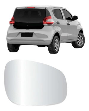 Lente Retrovisor Mobi 2015 2016 2017