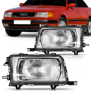 Farol Audi 80 1991 1992 1993 1994 1995 Depo