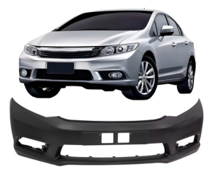 Kit Parachoque C/ Painel Frontal Civic 2012 A 2016