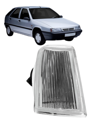 Kit Farol Zx Citroen Foco Duplo Com Par De Piscas