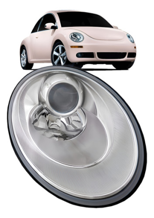Farol New Beetle 2007 A 2012 Eletrico Sem Motor