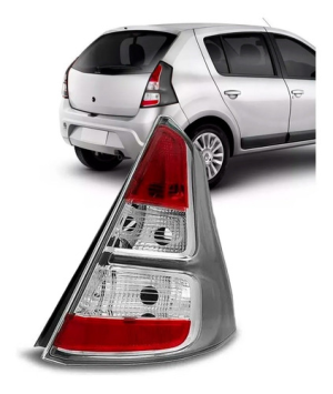 Lanterna Traseira Renault Sandero Cinza 2012 2013 2014