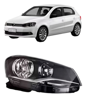 Farol Vw Gol G6 2013 2014 2015 2016 Foco Duplo