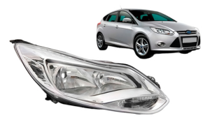 Farol Cromado Focus 2014 2015