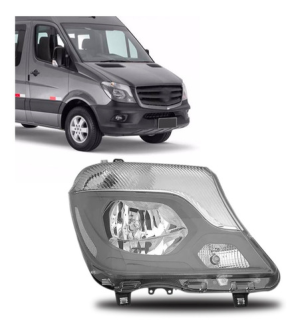 Farol Sprinter 2016 2017 2018 Elétrico Com Motor C/ Garanti