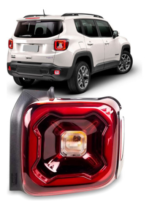 Lanterna Traseira Renegade 2019 2020 2021 Com Led