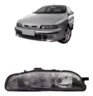 Farol Para Fiat Marea 1997 1998 1999 A 2003 Fume Raiado