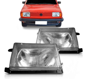Farol Dianteiro Gol Voyage 1984 1985 1986 Cromado