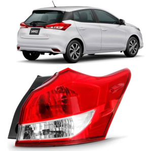 Lanterna Traseira Canto Yaris 2018 2019 2020 Hatch