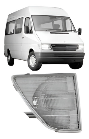 Lanterna Dianteira Pisca Sprinter 95 A 02 Cristal S/soquete
