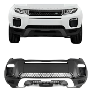 Parachoque Dianteiro Evoque Se 2016 17 2018 Com Furo Sensor