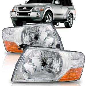Farol Pajero Full 2003 2004 2005 2006 2007 Cromado Depo