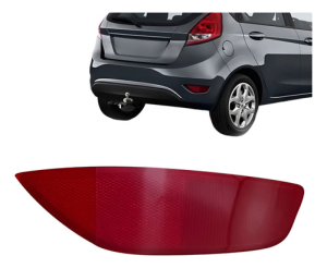 Par Refletor Traseiro New Fiesta 2011 A 2012 Hatch