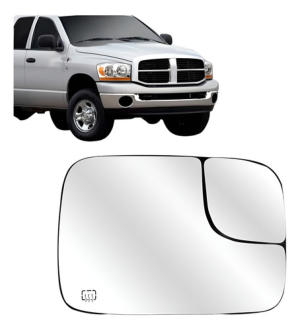 Lente Retrovisor Dodge Ram 2002 A 2008 C/aque Divisor Foco