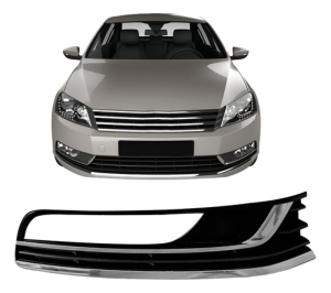 Moldura Milha Auxiliar Passat 11 A 2014 C/ Friso Cromado