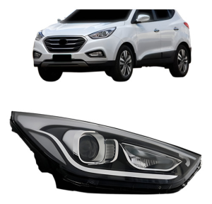 Farol Ix35 2015 2016 2017 Elétrico/manual Com Led