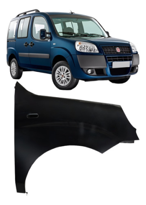 Paralama Dianteiro Fiat Doblo 2010 11 12 13 2014  Direito
