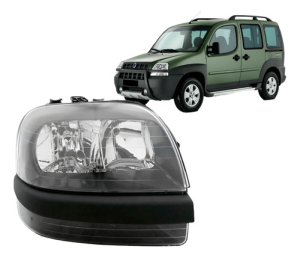 Farol Doblo 2002 A 2009 C/ Auxiliar Fume