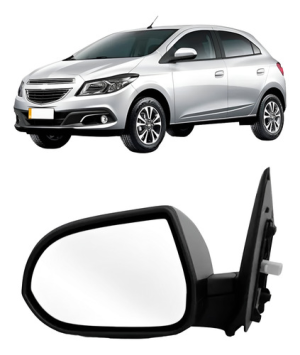 Retrovisor Onix 2012 2013 A 2017 Elétrico Capa Lisa Primer