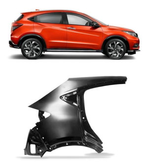 Lateral Traseira Hrv 2015 2016 2017