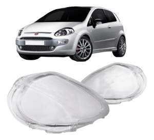 Lente Farol Fiat Punto 2012 2013 2014 2015 2016 2017.